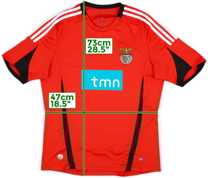 Camiseta de local del Benfica 2008-09 Di Maria #20 - 6/10 - (M)
