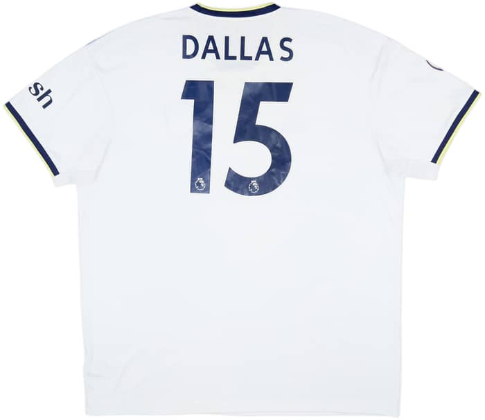 2022-23 Leeds United Home Shirt Dallas #15 - 6/10 - (XXL)