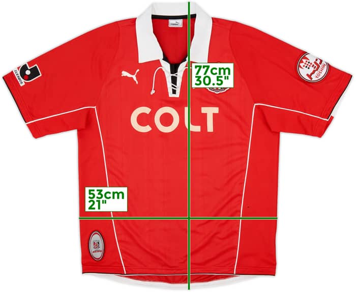 2003 Urawa Red Diamonds Home Shirt - 6/10 - (XL)