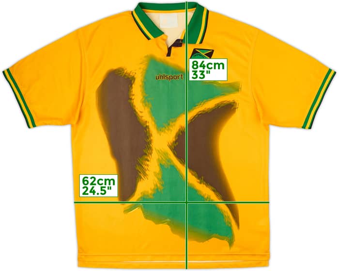 2002-04 Jamaica Home Shirt - 7/10 - (3XL)