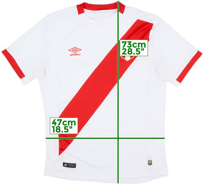 2015 Peru Home Shirt - 7/10 - (M)