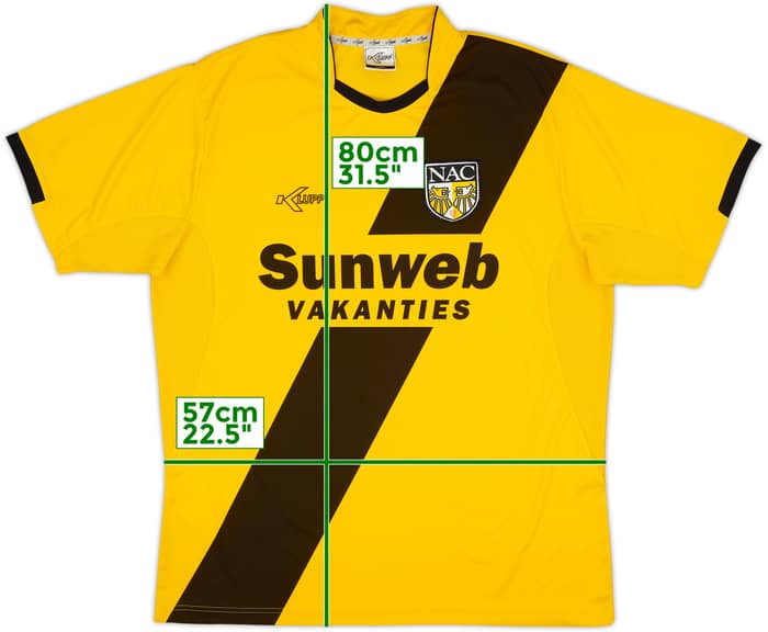 2008-09 NAC Breda Home Shirt - 9/10 - (3XL)