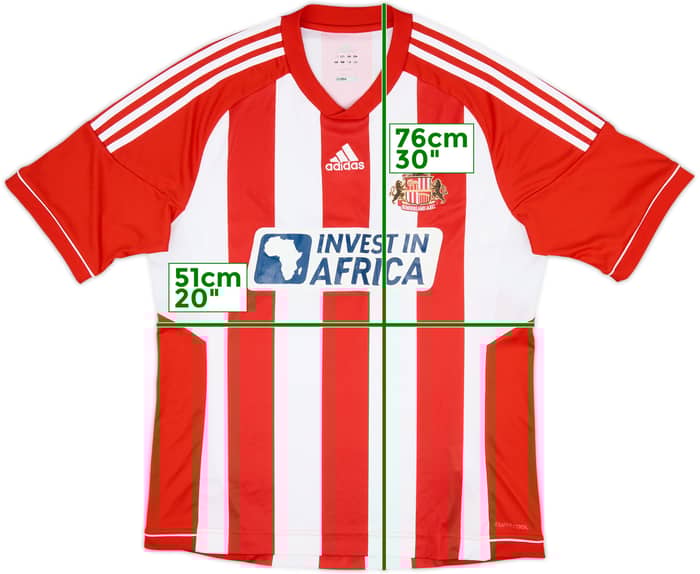 2012-13 Sunderland Home Shirt - 7/10 - (L)