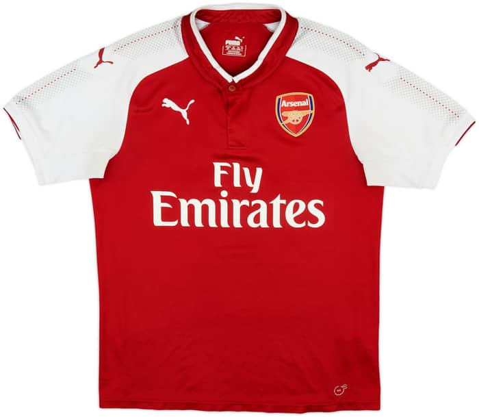2017-18 Arsenal Home Shirt Lacazette #9 - 6/10 - (S)