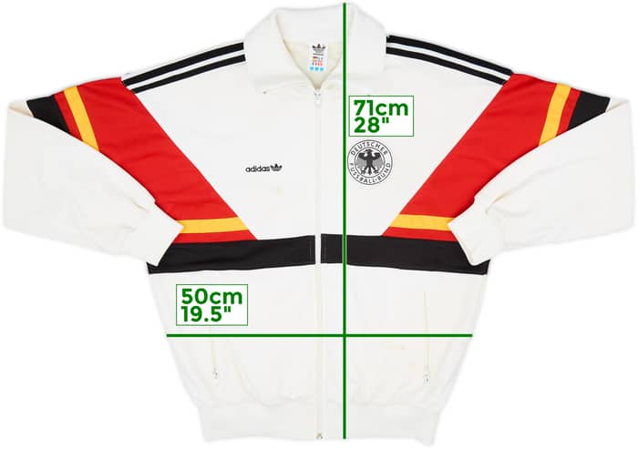 Chaqueta de chándal adidas de Germany 1986-88 - 7/10 - (L)