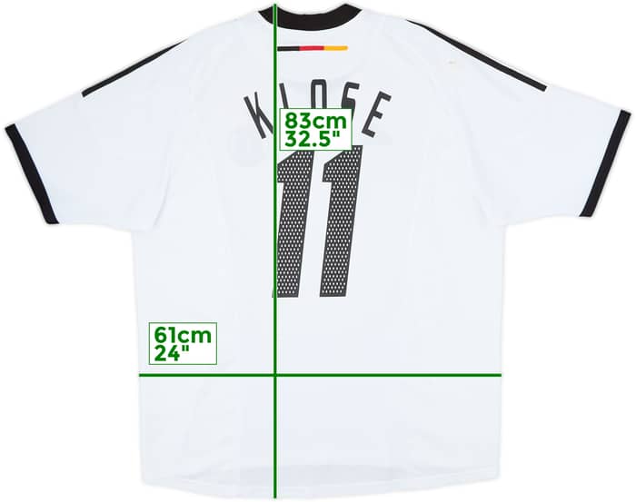 2002-04 Germany Home Shirt Klose #11 - 5/10 - (XL)