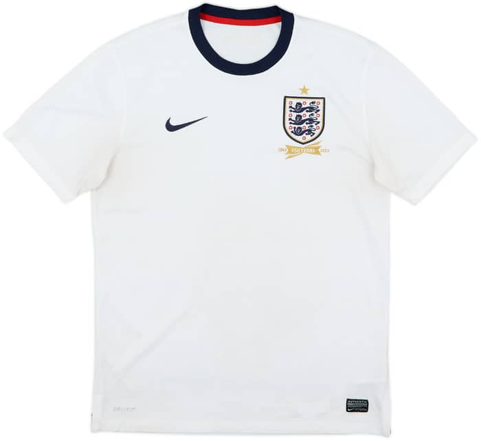 2013 England 150th Anniversary Home Shirt - 4/10 - (M)