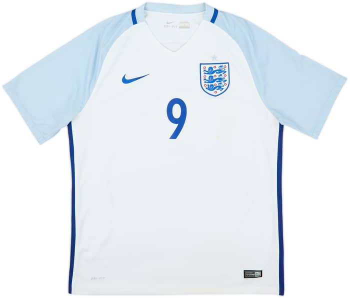 2016-17 England Home Shirt Kane #9 - 6/10 - (L)