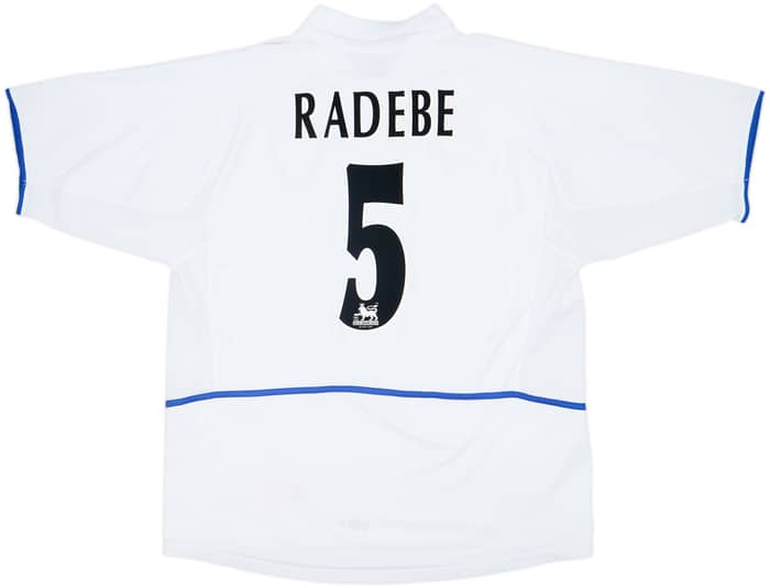 2003-04 Leeds United Home Shirt Radabe #5 - 6/10 - (XL)