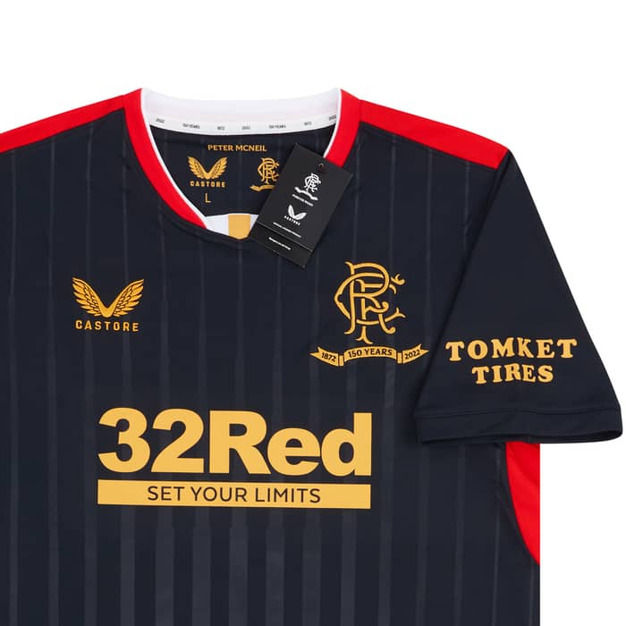 2021-22 Rangers '150 Years Anniversary' Away Shirt Hagi #7