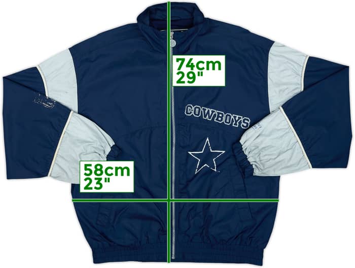 1990s Dallas Cowboys Campri Teamline Rain Jacket - 6/10 - (M)