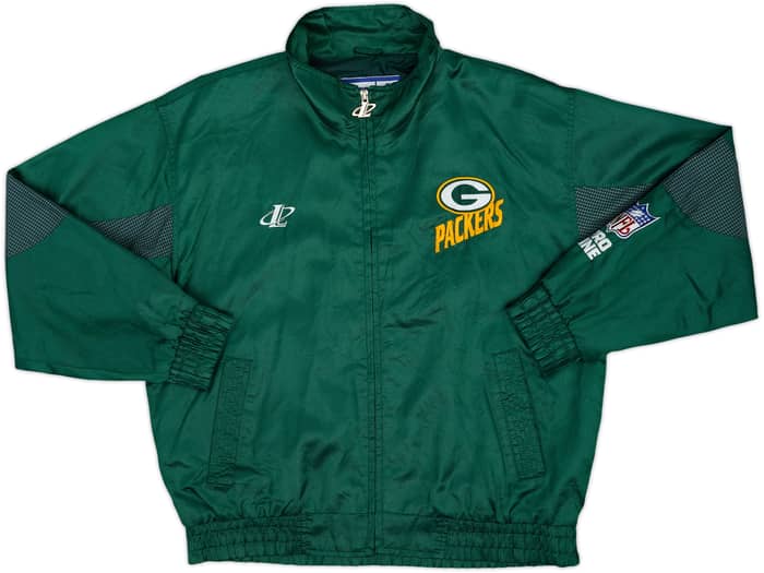 1997-99 Green Bay Packers Logo Athletic Full-Zip Jacket - 9/10 - (L)