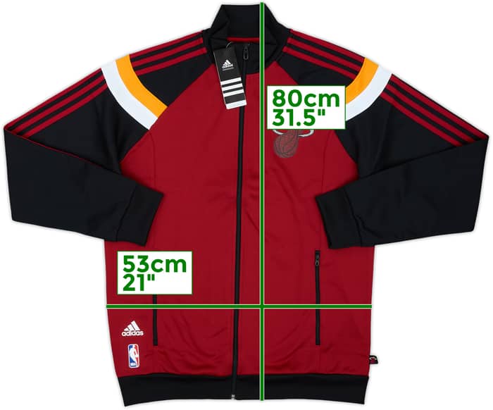 2013-14 Miami Heat adidas Track Jacket (M)