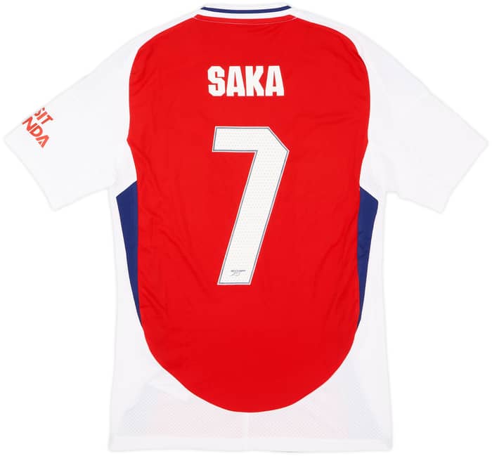 2024-25 Arsenal Home Shirt Saka #7 (S)