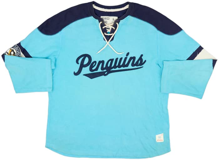 2013-14 Pittsburgh Penguins CCM Sweat Top - 6/10 - (L)