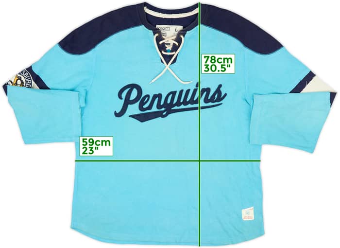 2013-14 Pittsburgh Penguins CCM Sweat Top - 6/10 - (L)