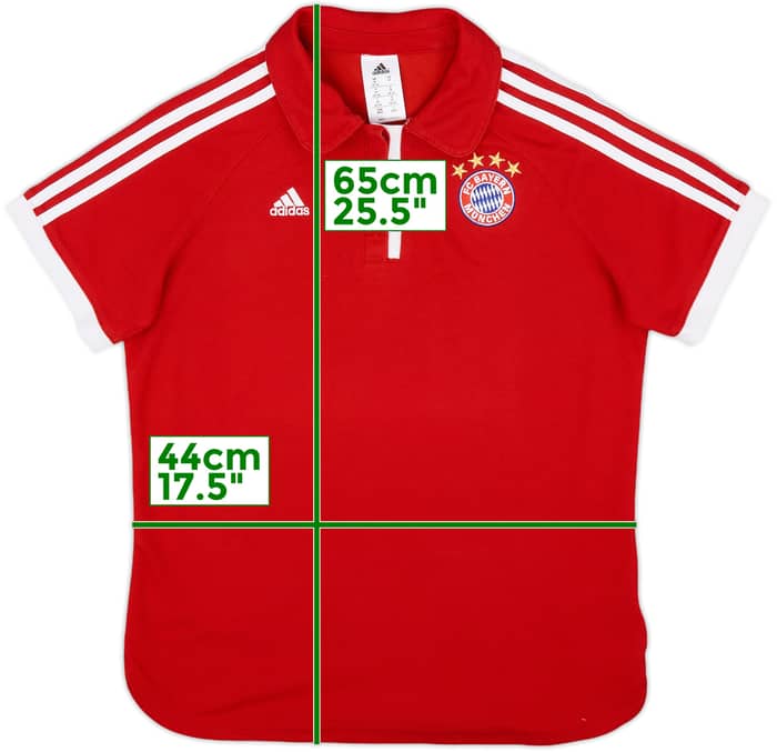 2013-14 Bayern Munich adidas Polo Shirt - 9/10 - (Women's M)