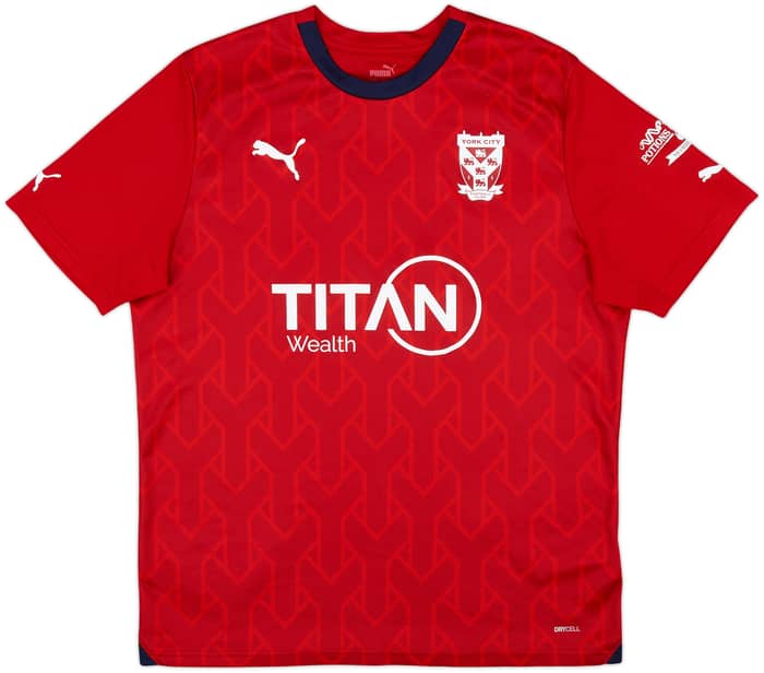 2023-24 York City Home Shirt - 8/10 - (L)