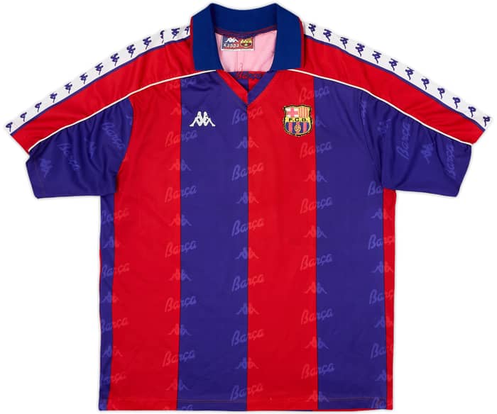 1992-95 Barcelona Home Shirt - 6/10 - (L)