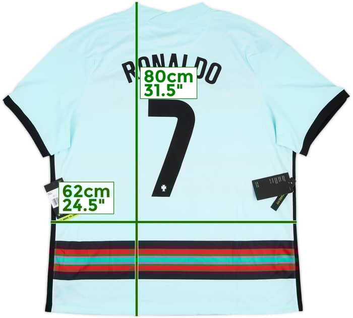 2020-22 Portugal Away Shirt Ronaldo #7 (XXL)