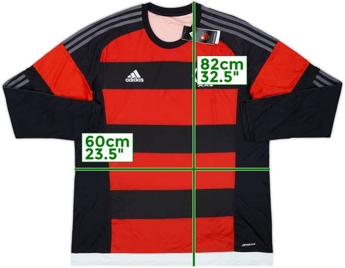 2015-16 Flamengo Home L/S Shirt (XL)