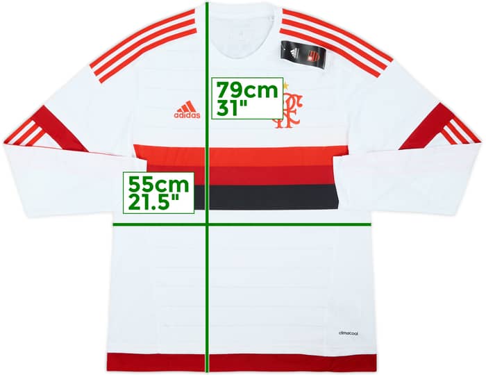 2015 Flamengo Away L/S Shirt (L)