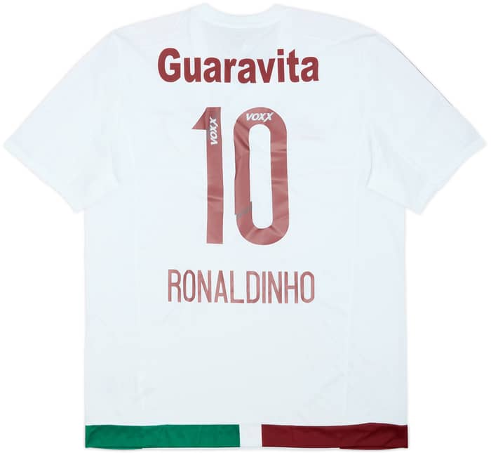 2015 Fluminense Away Shirt Ronaldinho #10 (L)