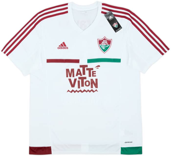 2015 Fluminense Away Shirt Ronaldinho #10 (L)