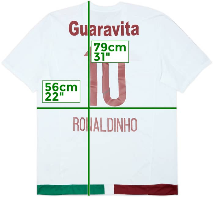 2015 Fluminense Away Shirt Ronaldinho #10 (L)