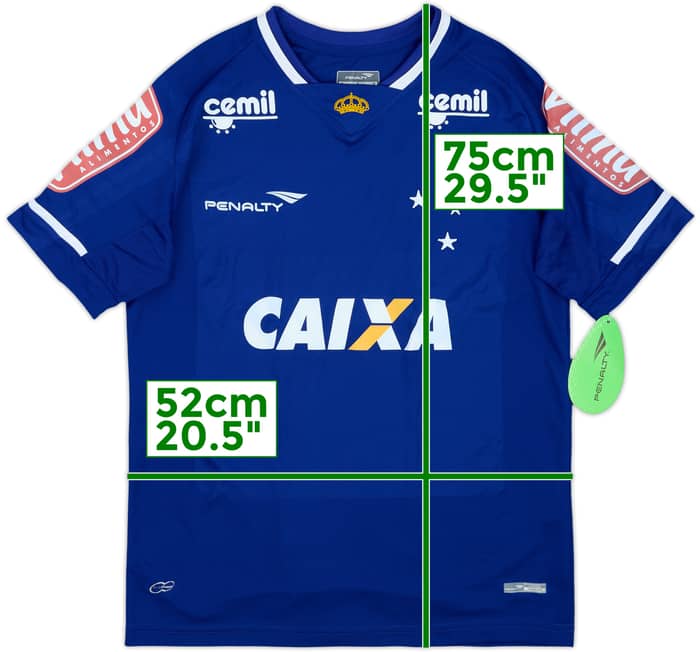 2015 Cruzeiro Home Shirt (M)