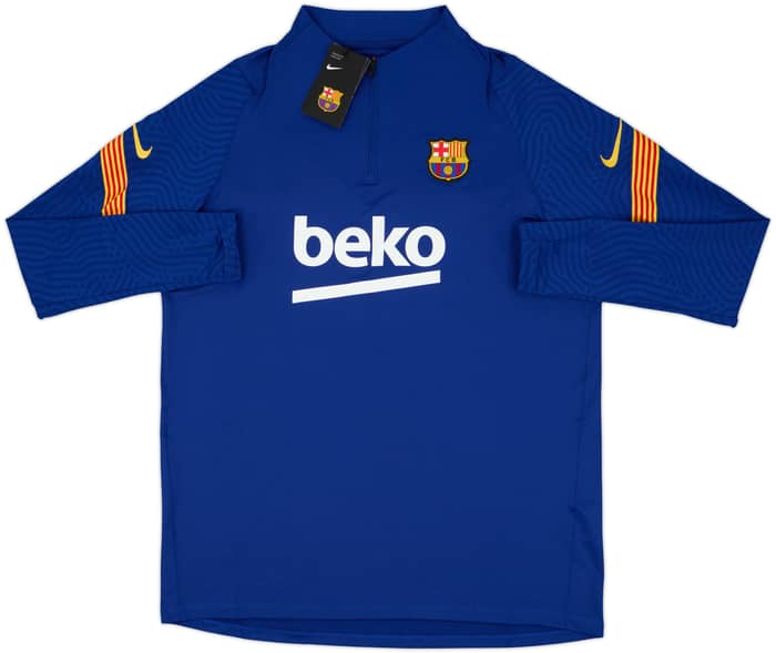 2020-21 Barcelona Nike 1/4 Zip Training Top (XL)