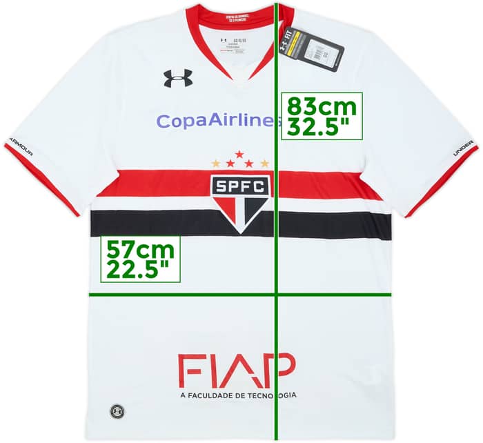 2015 Sao Paulo Home Shirt (XL)