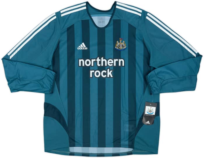 2005-06 Newcastle Player Issue Away L/S Shirt Shearer #9 (XL)