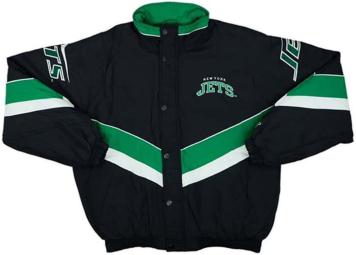 1990s New York Jets Starter Rain Coat - 7/10 - (L)