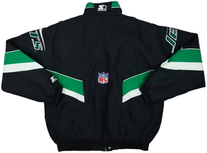 1990s New York Jets Starter Rain Coat - 7/10 - (L)