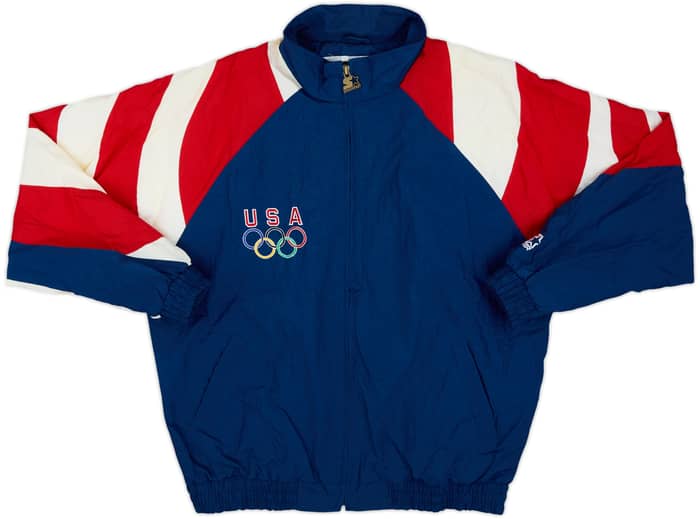 1996 Team USA Olympic Games Starter Windbreaker Jacket - 9/10 - (M)