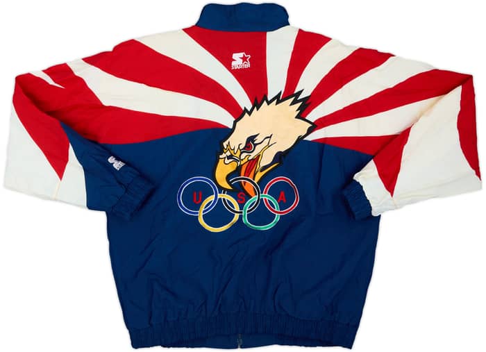1996 Team USA Olympic Games Starter Windbreaker Jacket - 9/10 - (M)