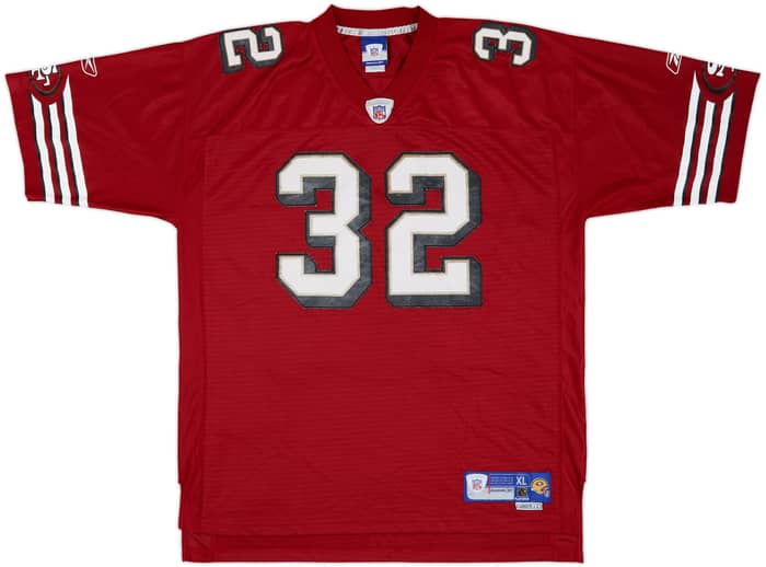 2005 San Francisco 49ers Barlow #32 Reebok Premier Home Jersey - 5/10 - (XL)