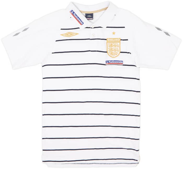 2006-07 England Umbro Polo Shirt - 7/10 - (S)