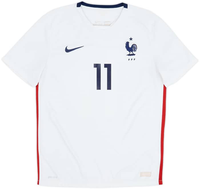 2015-16 France Away Shirt Griezmann #11 - 8/10 - (M)
