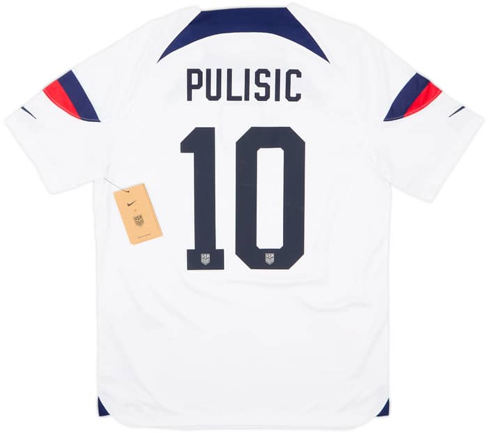 2022-23 USA Home Shirt Pulisic #10 (M)