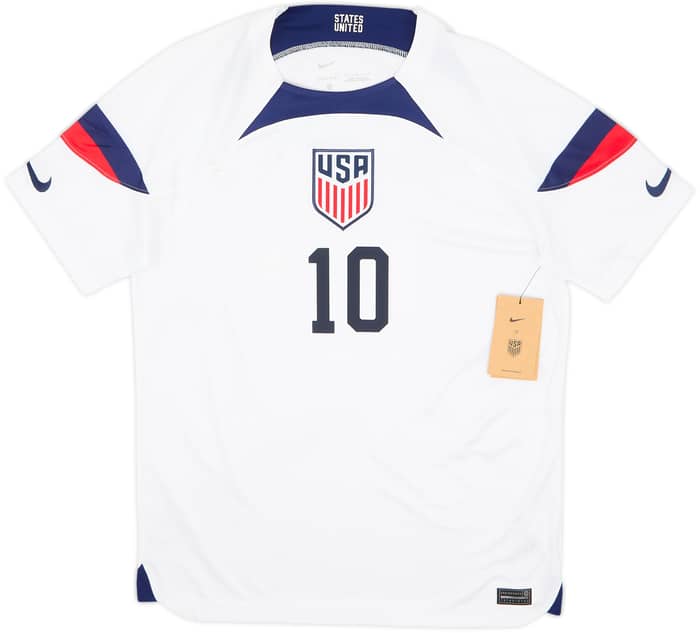 2022-23 USA Home Shirt Pulisic #10 (M)