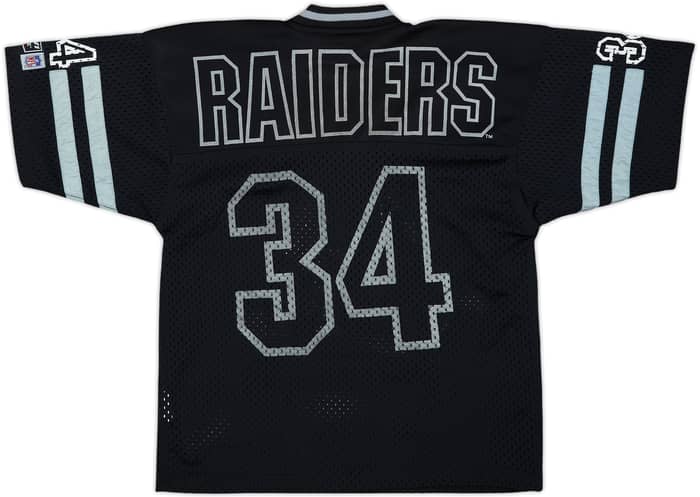1993 Los Angeles Raiders #34 Campri Teamline Jersey - 8/10 - (L.Boys)