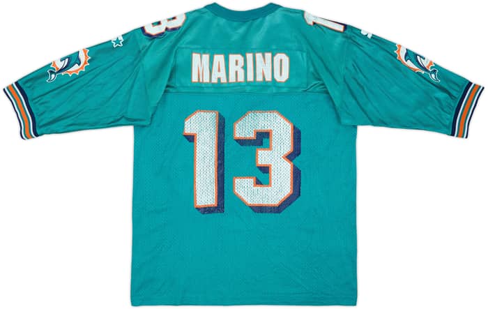1997-99 Miami Dolphins Marino #13 Starter Home Jersey - 5/10 - (M)