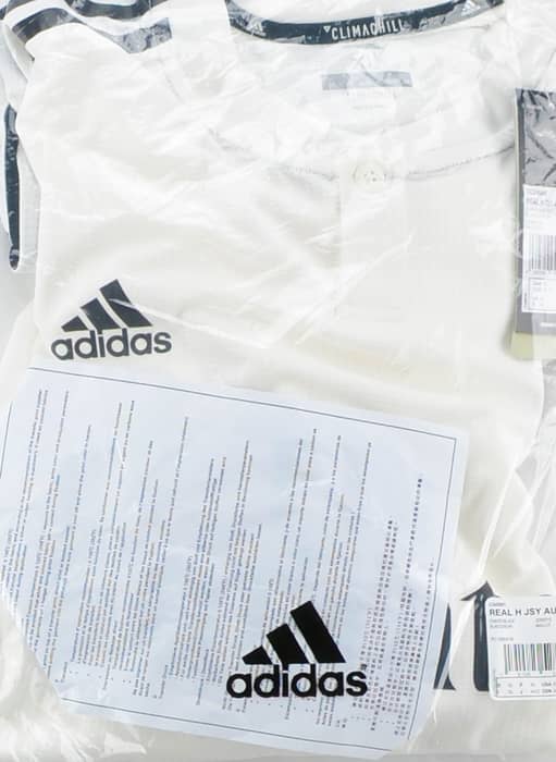 2018-19 Real Madrid Player Issue Authentic Home L/S Shirt - NEW