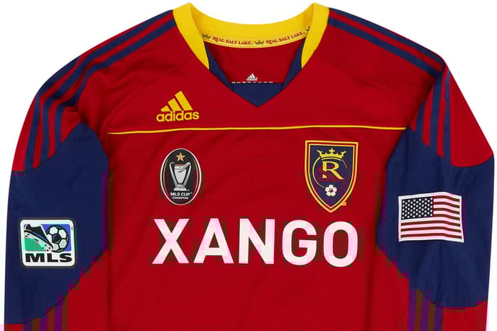 2010 Real Salt Lake Match Issue Home L/S Shirt Thompson #13
