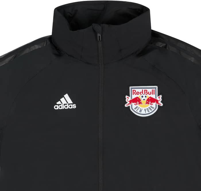 2019 New York Red Bulls adidas Training Rain Jacket M