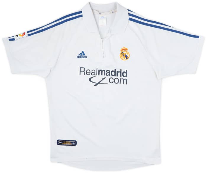 2001 Real Madrid Home Shirt Zidane #5 - 7/10 - (M)