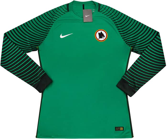 2016-17 Roma Player Issue GK Home Shirt (XXL)