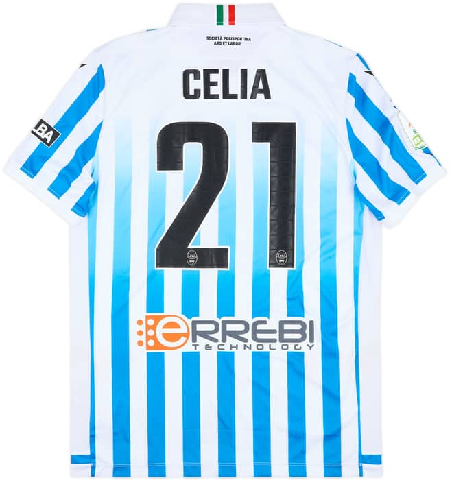 2022-23 SPAL Match Issue Home Shirt Celia #21